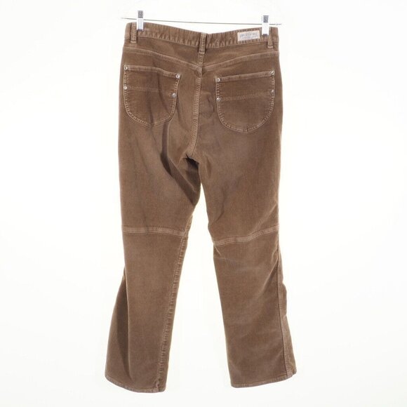 Ralph Lauren Womens Corduroy Pants Size 10 Light Tan Stretch Boot Cut 32 x 32 - Picture 3 of 12